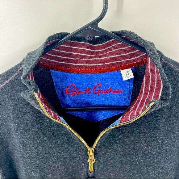 Robert Graham 1/4 Zip Sweater - Picture 5 of 7